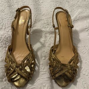 Kate Spade Gold Women's Sandals